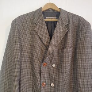 Structure Urban Wear Men's Double button front 100% Wool blazer